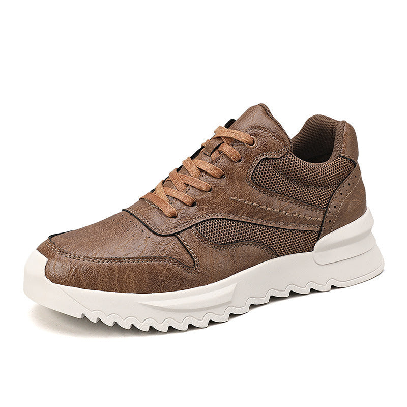 Invisible Wedge Hidden Heel Men's Casual Sports Shoes GlamzKart