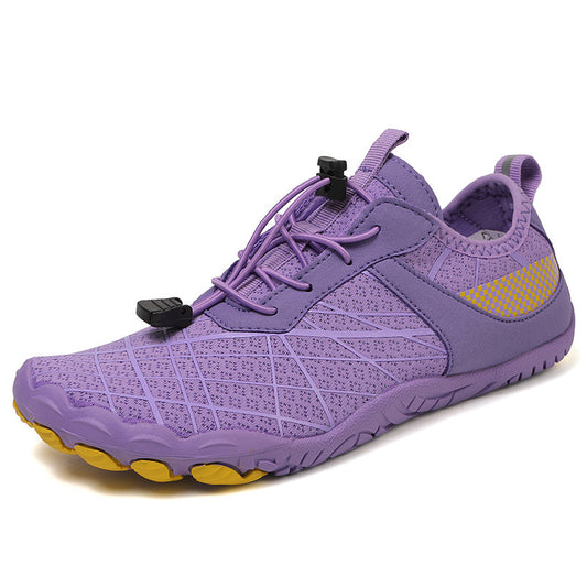 Outdoor Beach Shoes Non-slip Indoor Fitness A31 Purple GlamzKart