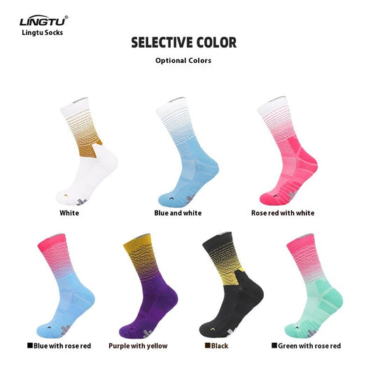 Professional Cycling Socks Running Sports Men Socks GlamzKart