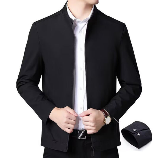 Men's Spring And Autumn New Casual Jacket GlamzKart