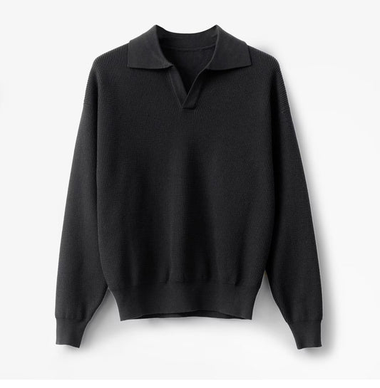 Men's Solid Color Loose Long Sleeves GlamzKart