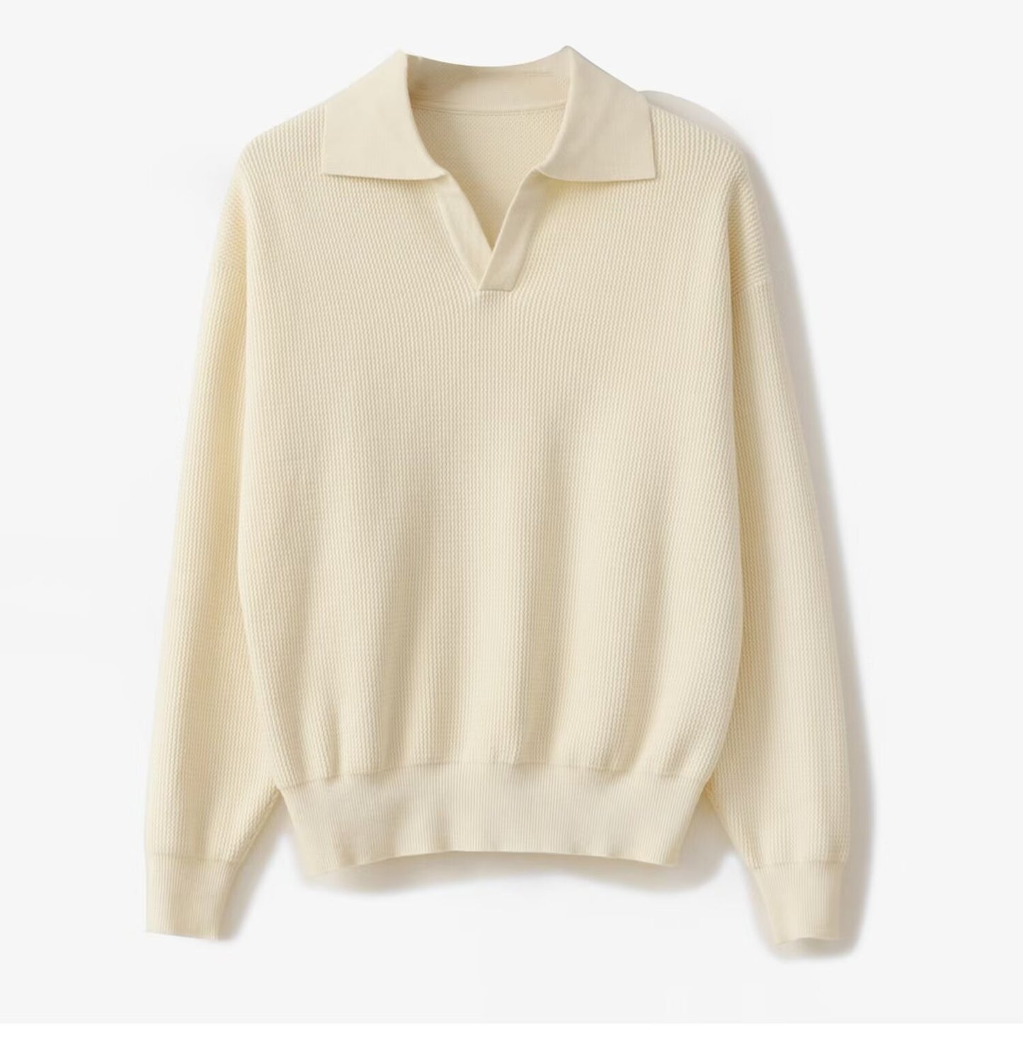 Men's Solid Color Loose Long Sleeves GlamzKart