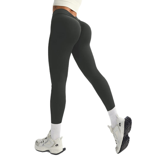 High Elastic Quick-dry Hip Raise Sports Yoga Pants GlamzKart