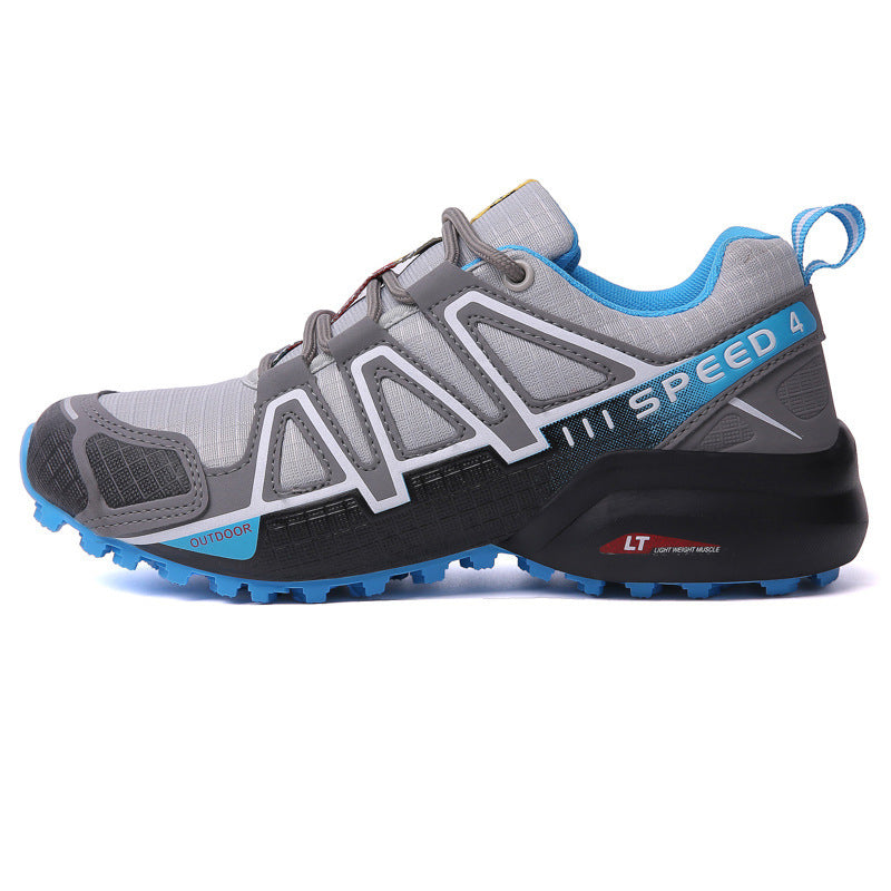 New Trendy Unique Casual Sports Shoes Off-road Outdoor Climbing Boots Gray GlamzKart