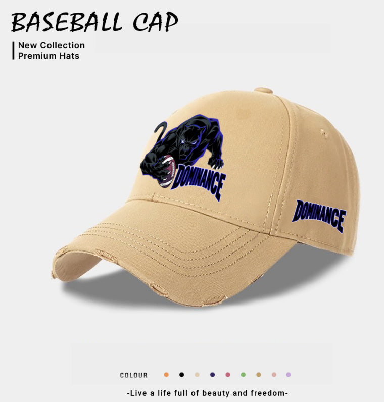 European And American Style Men's Casual Baseball Cap Beige GlamzKart