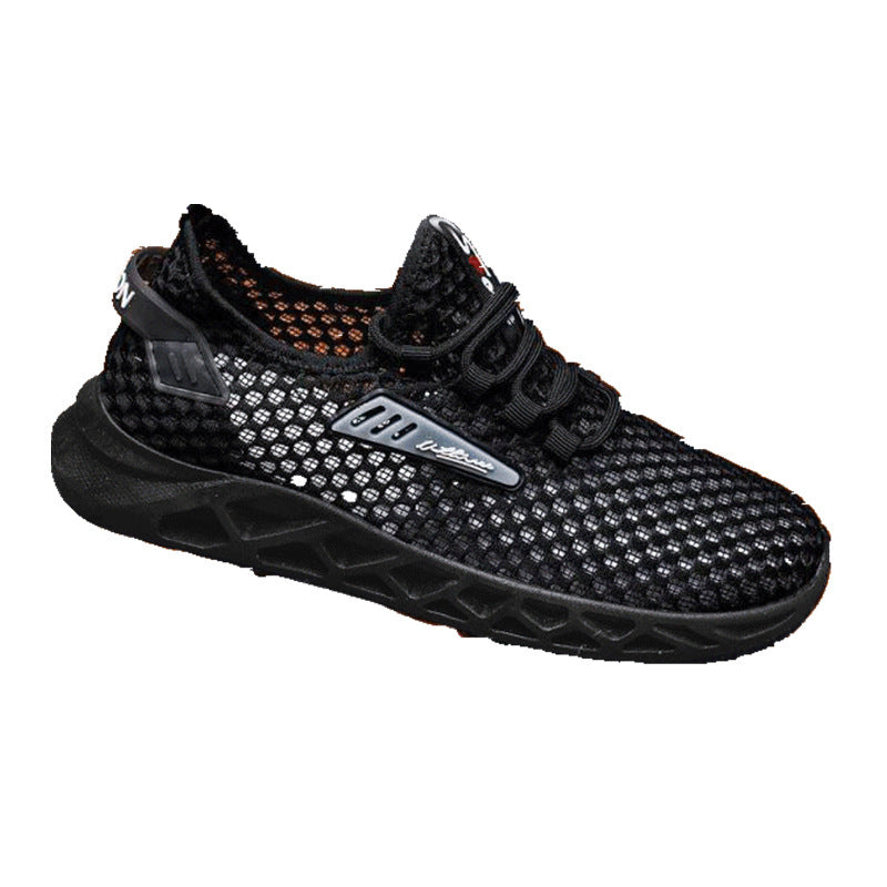 Summer Mesh Breathable Hollow Casual Sports Shoes Men GlamzKart