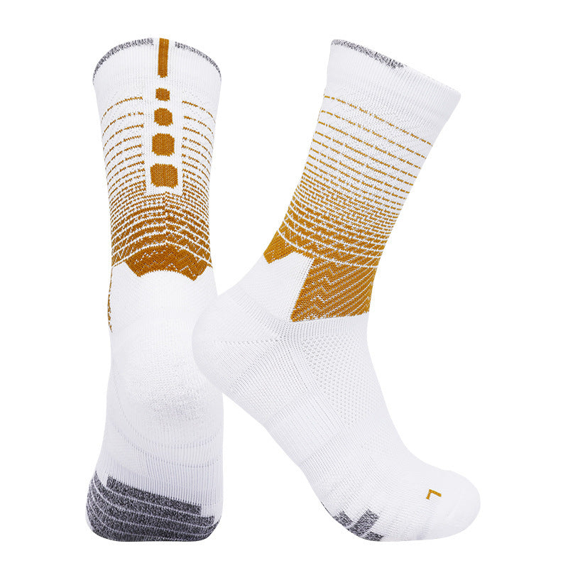 Professional Cycling Socks Running Sports Men Socks White Adult Style GlamzKart