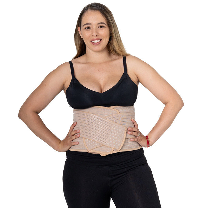 Postpartum Belly Band Belly Band Confinement Corset Belt Breathable And Easy Delivery GlamzKart