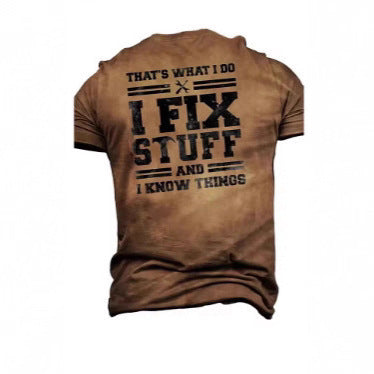 Men's T-shirt 3D Retro Summer GlamzKart