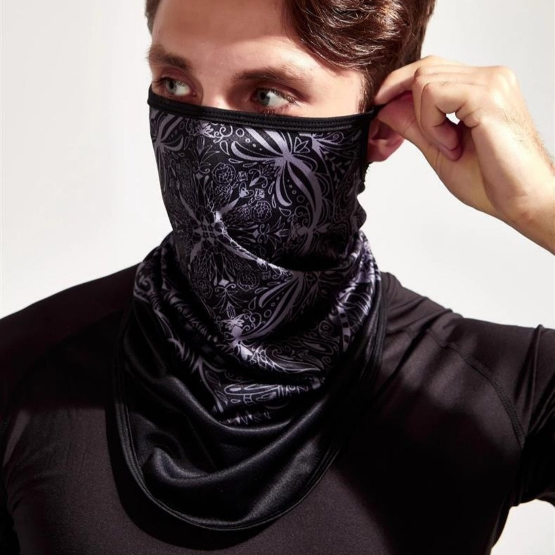 Full Face And Neck Protection Integrated Sun Mask GlamzKart