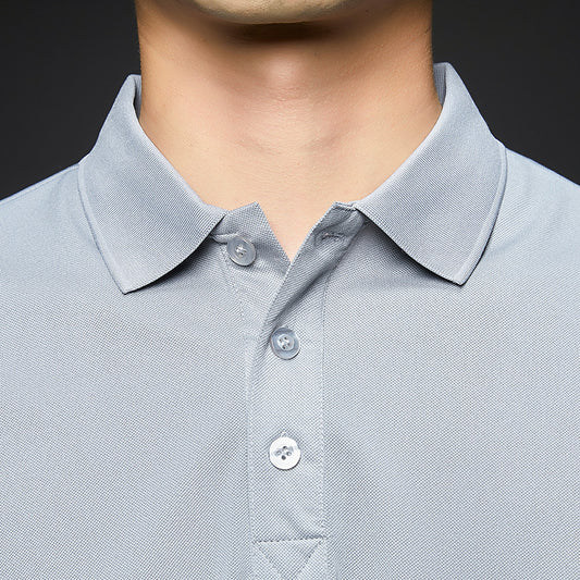 Korean Casual Loose Lapels T-shirt Men GlamzKart