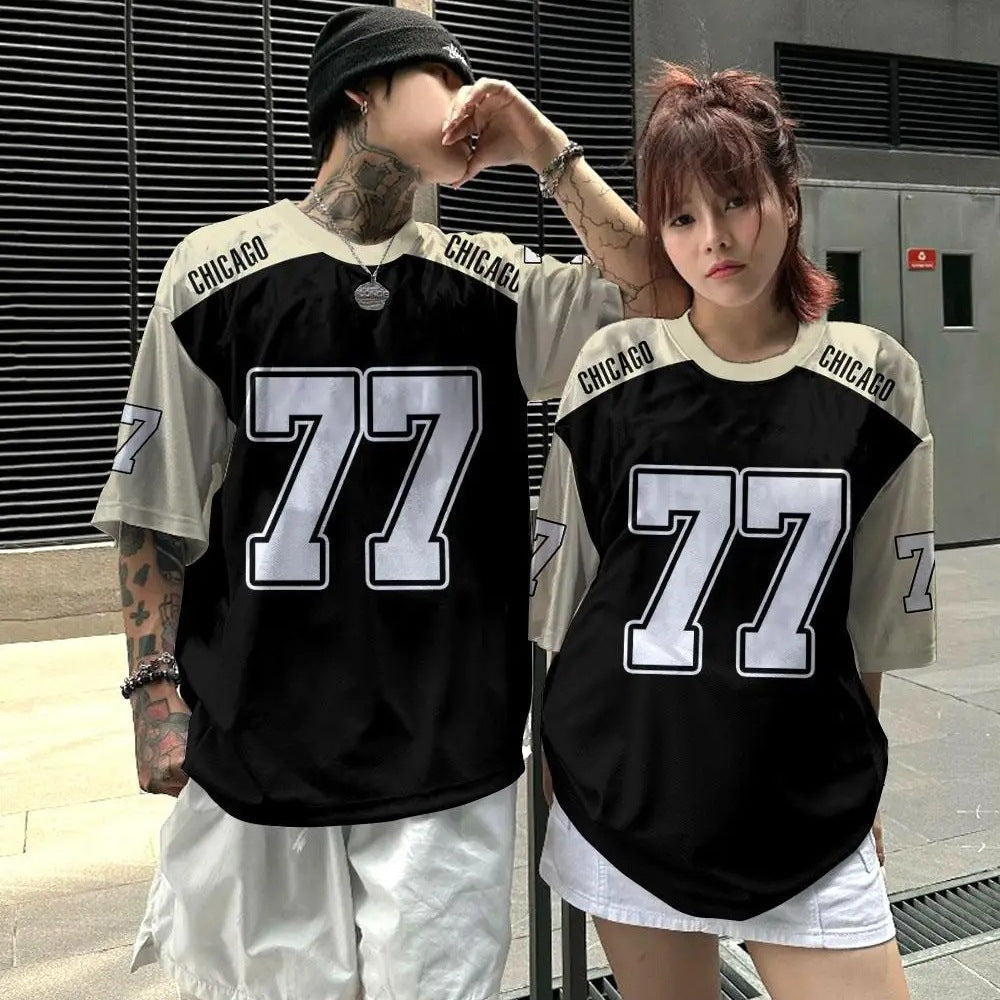 New Fashion Men's T-shirt 3D Digital Printing Basketball T-shirt Summer GlamzKart
