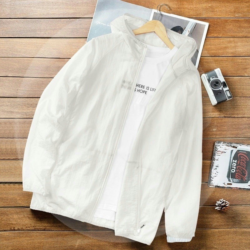 Summer Sun Protection Quick-drying Wind Shield Ice Silk Ultra-thin Sun-protective Clothing GlamzKart