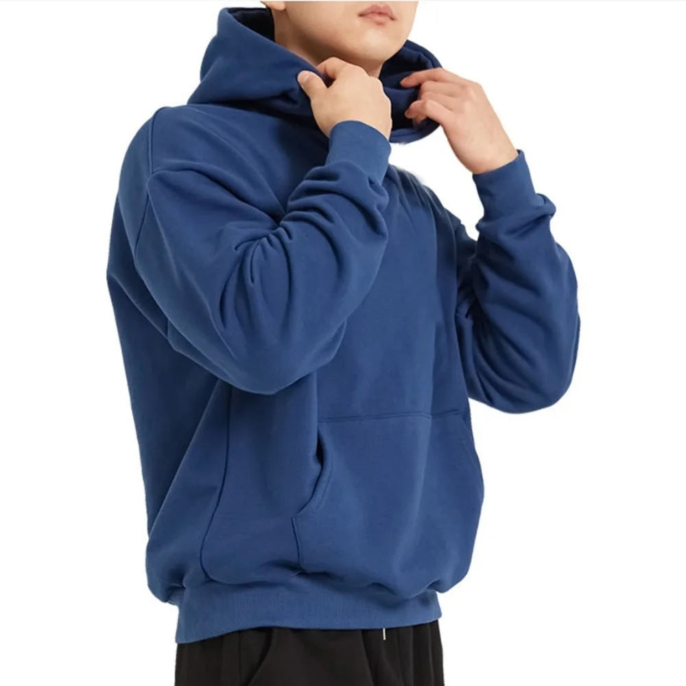 Men's Sweatshirt Loose Sweatshirt Drop-shoulder Sleeve Hoodie GlamzKart