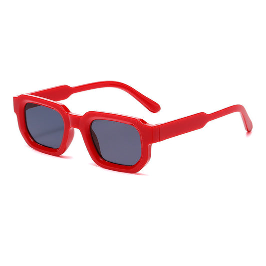 Fashionable Sunglasses Simple Personality Small Frame Square All-match Sunglasses GlamzKart