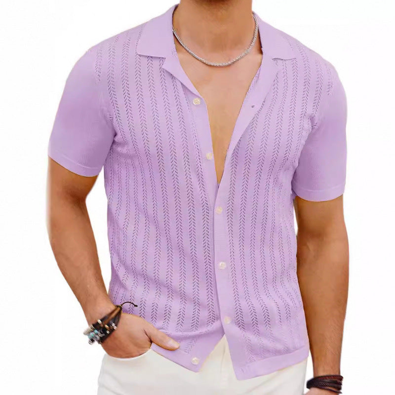 Summer Cool Hollow Men's Shirt GlamzKart