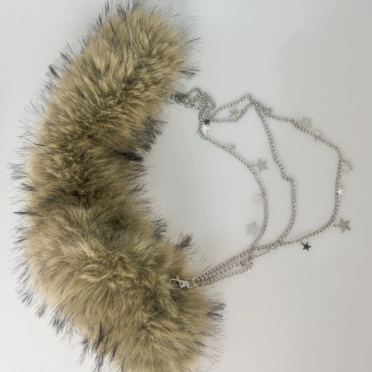 Fur Belt Retro Easy Matching Plush Waist Chain Waist Seal Waist Decorations Style 29 GlamzKart