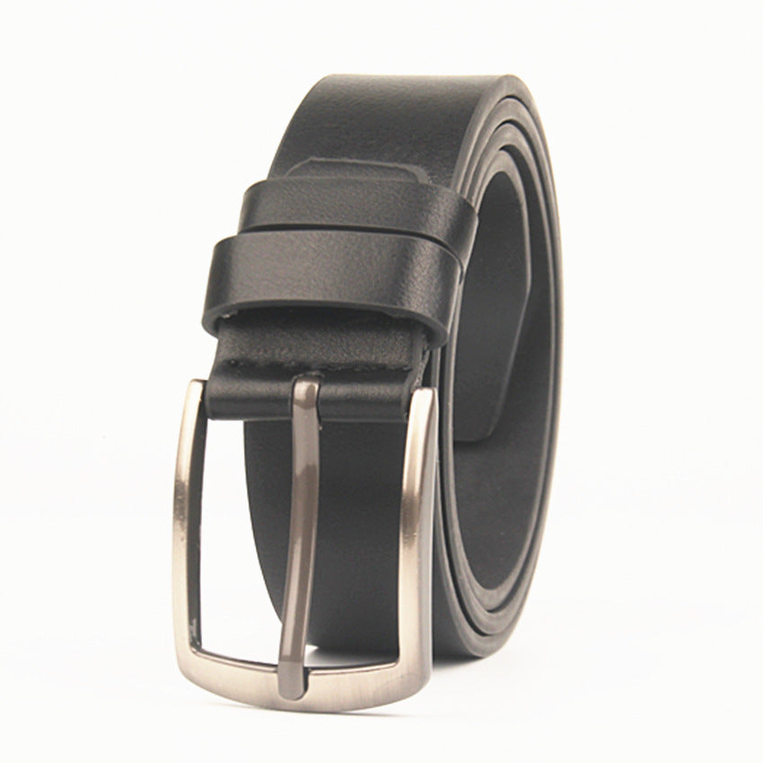 Men's waist belt imitation leather needle buckle GlamzKart
