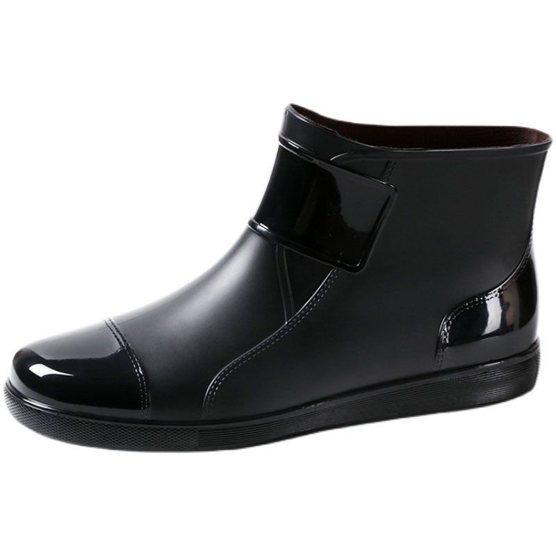Men's Short Waterproof Plus Size Rain Boots GlamzKart
