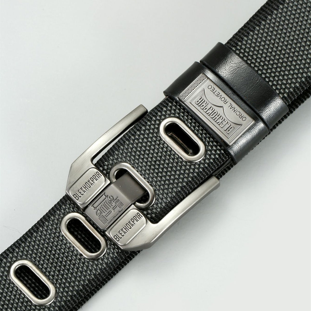 Pin Buckle Canvas Belt Cargo Pants Casual Retro Decorative Belt Fashion Men GlamzKart