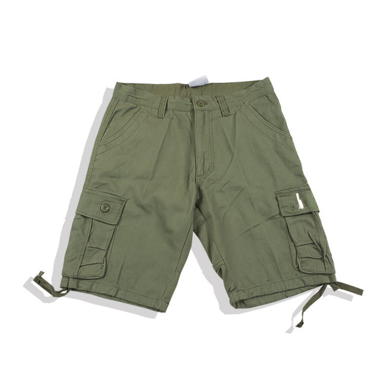Retro Japanese Trendy Casual Pants Dark Army Green GlamzKart