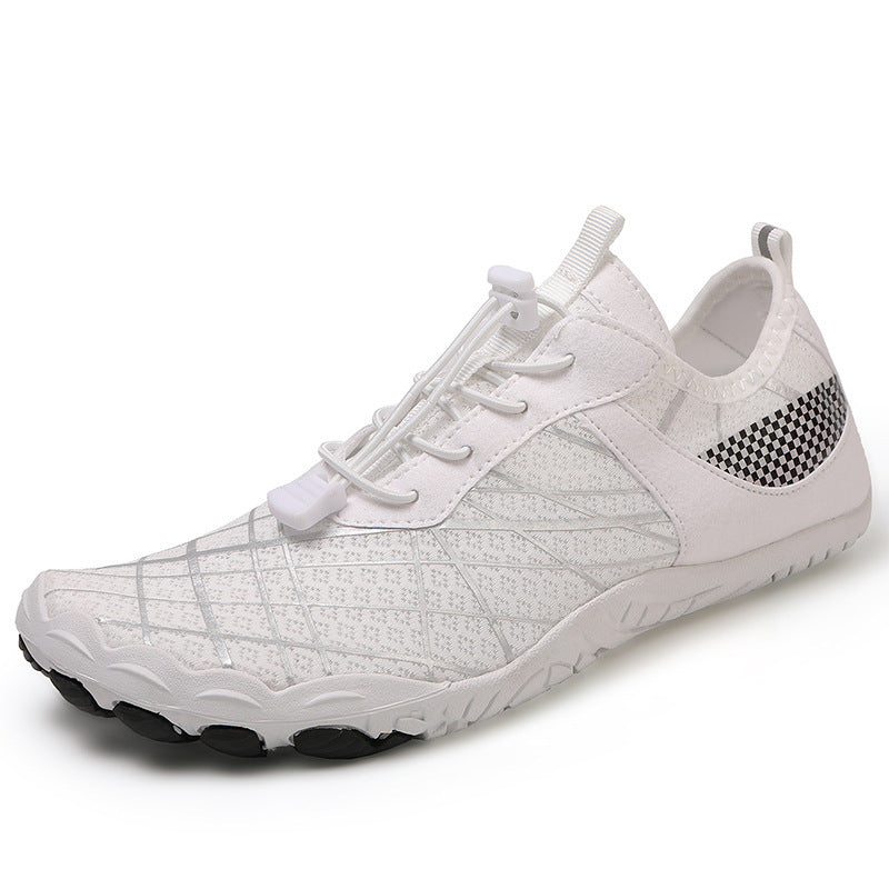 Outdoor Beach Shoes Non-slip Indoor Fitness A31 White GlamzKart