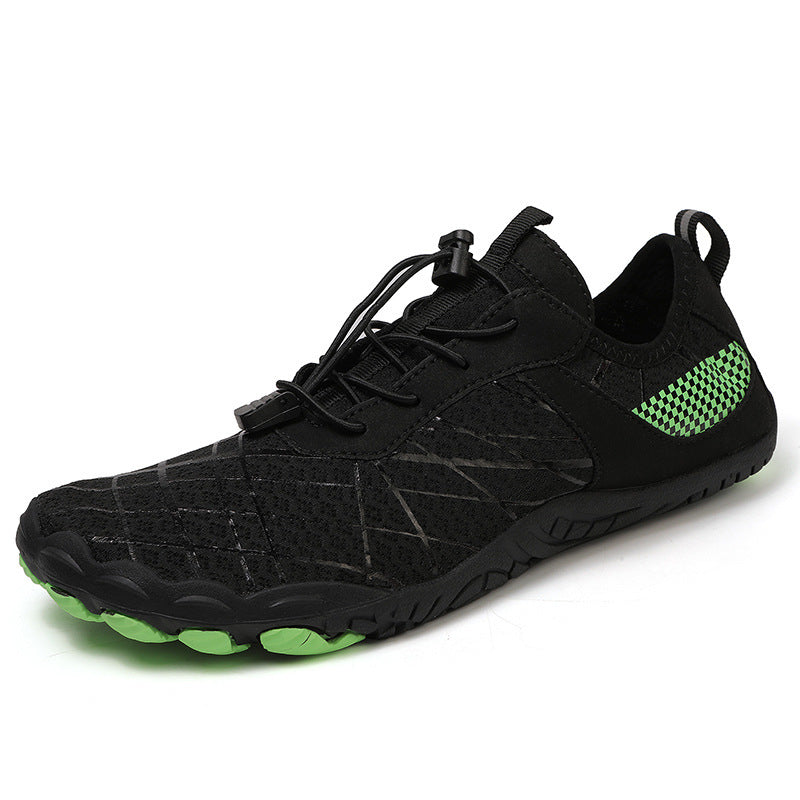 Outdoor Beach Shoes Non-slip Indoor Fitness A31 Black GlamzKart