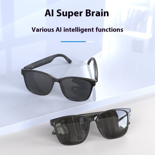 Intelligent AI Translation Wireless Bluetooth Glasses Headset Language Real-time Interpretation GlamzKart