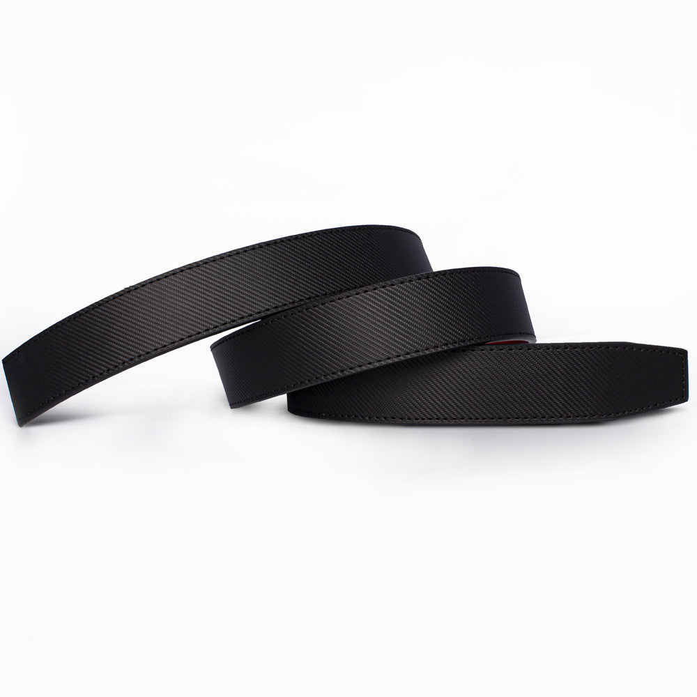 Men's Belt Hot-selling Film Alloy Automatic Buckle Leather GlamzKart