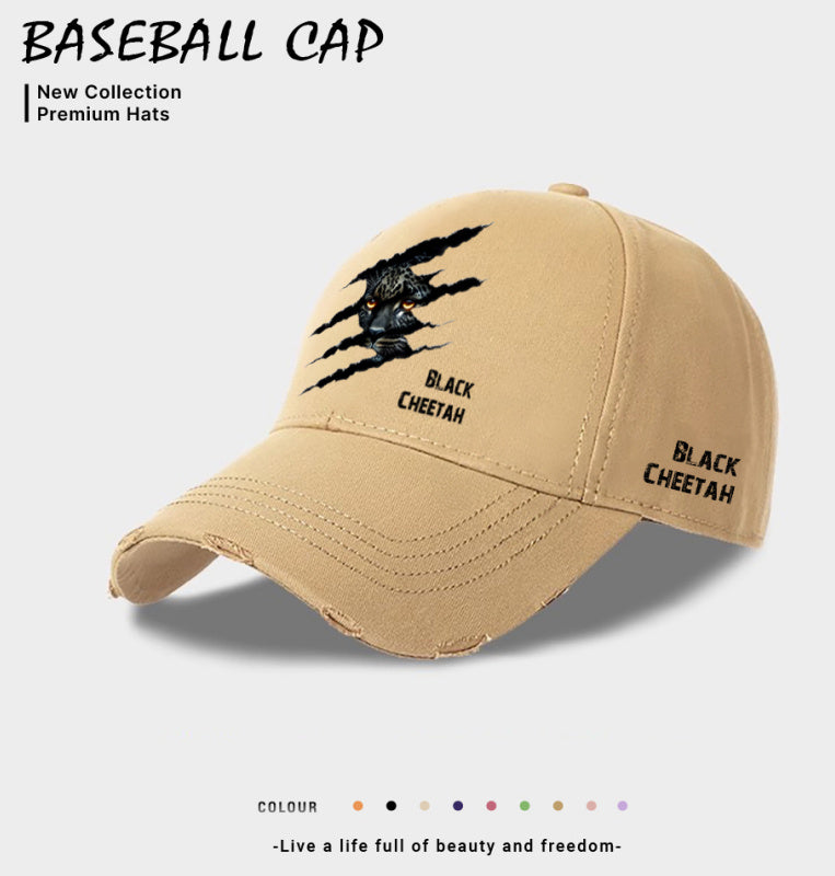 European And American Style Men's Casual Baseball Cap Beige GlamzKart