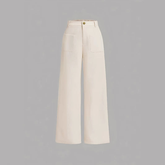 Tall Loose All-matching Corduroy Retro Straight-leg Trousers GlamzKart