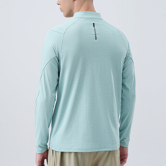 Sun Protection Long Sleeve T-shirt Men's Sports Fitness T-shirt GlamzKart