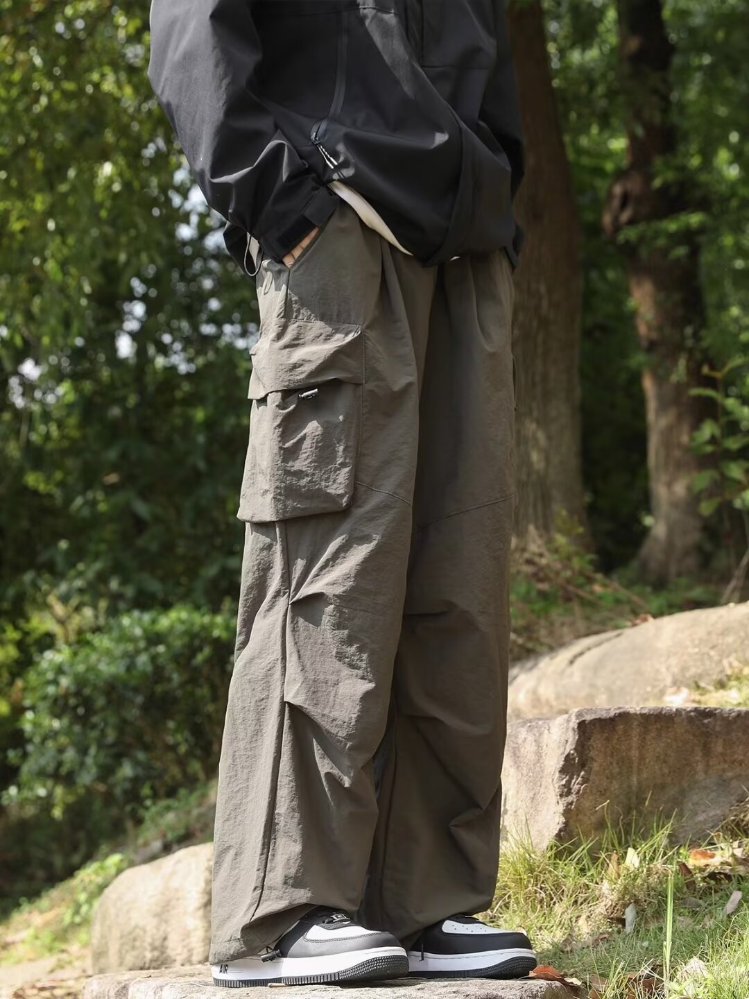 Popular American Tactical Pants Men And Women Gray GlamzKart