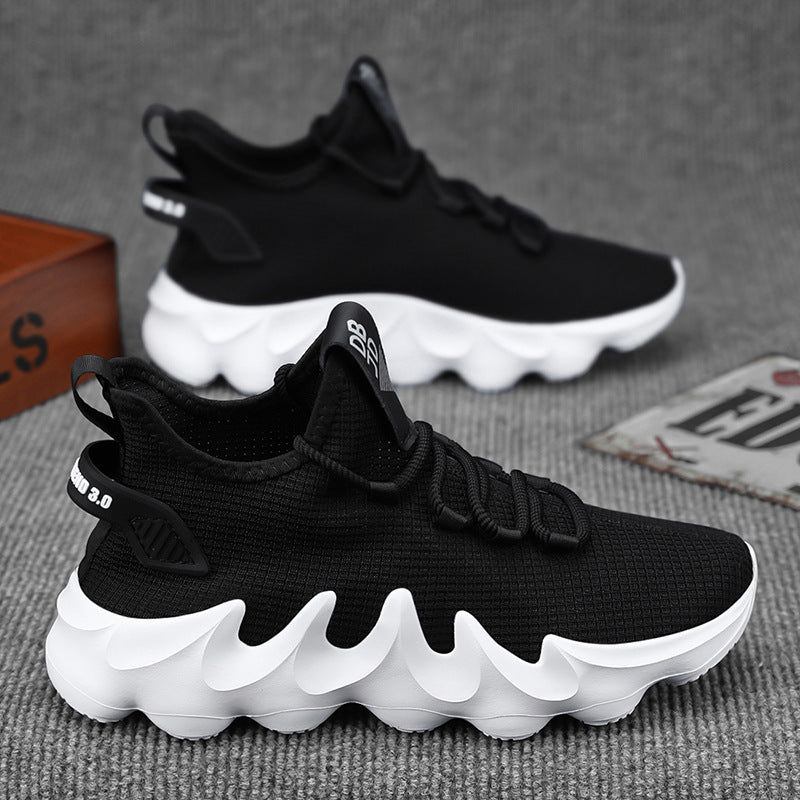 Men's Casual All-matching And Lightweight Breathable Sock-like Shoes GlamzKart