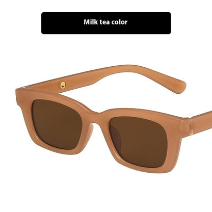 Advanced Ins UV Protection Sun-proof Sun Glasses Picture Milk Tea Color GlamzKart