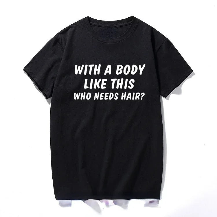 Plus Size Men's Cotton Short-sleeved Summer English Letter Printed T-shirt Top Men GlamzKart