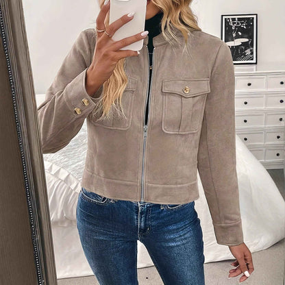 All-match Light Luxury Short Fashionable Coat Jacket