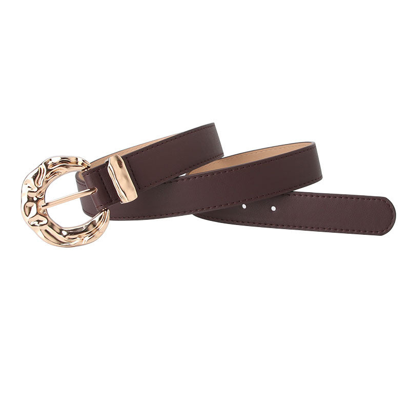 Fashion Characteristic Belt European And American Fashion Simple Jeans Pant Belt GlamzKart