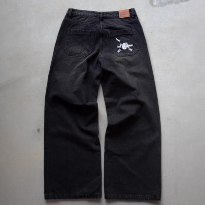 Retro Loose Fried Street Wide-leg Pants Fashionable Trousers Fashion Brand GlamzKart