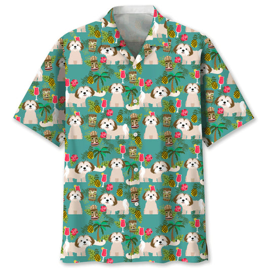 Trendy Cool Fashion Vintage Printed Shirt Men's Summer GlamzKart