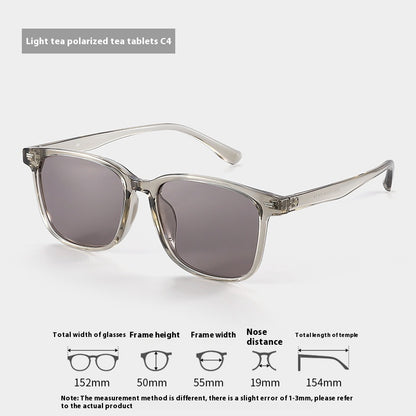 HD Polarized Sunglasses Men's High-grade For Driving Cycling c4 GlamzKart