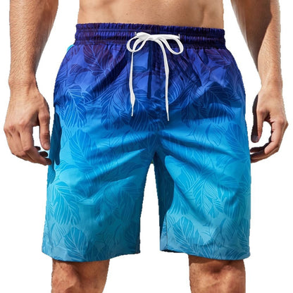 Men's Four Seasons Leisure 3D Printed Beach Shorts Color 16885 GlamzKart