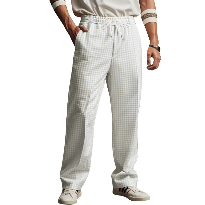 Casual Loose Digital Printing Business Simplicity Sports Pants GlamzKart