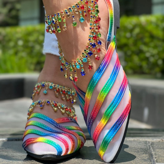 Summer Korean New Women's Hollow Flat Casual Shoes GlamzKart
