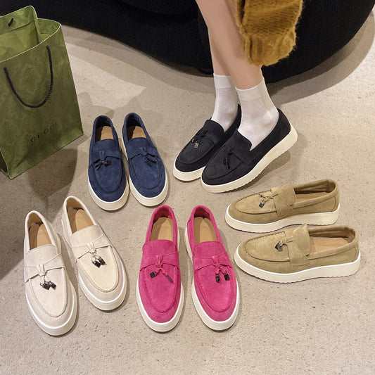 Rubber Platform Peas Oversized Shoes GlamzKart