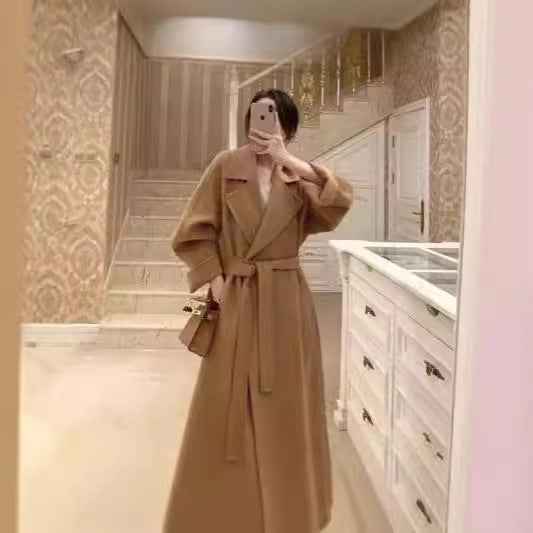 Small Wool Woolen Woolen Coat