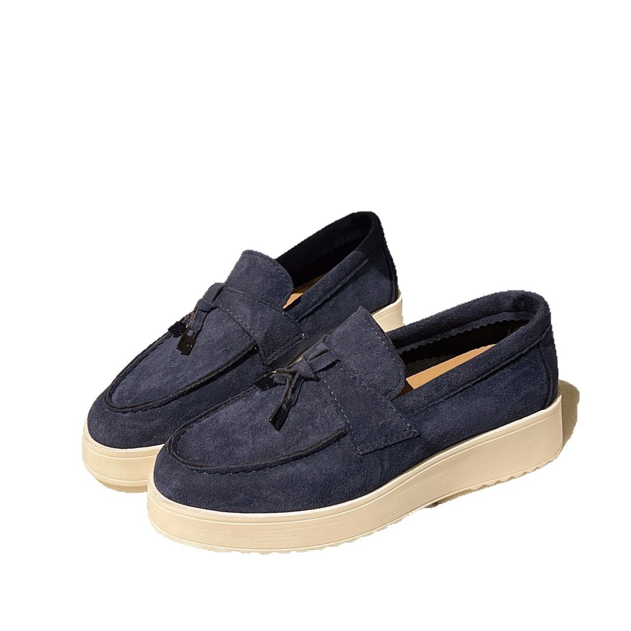 Rubber Platform Peas Oversized Shoes GlamzKart
