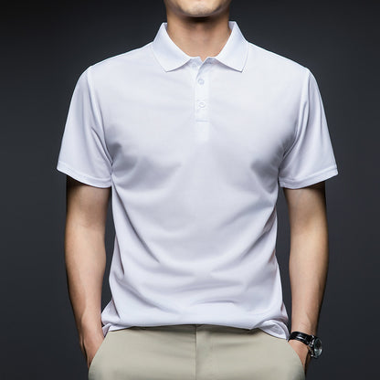 Korean Casual Loose Lapels T-shirt Men GlamzKart