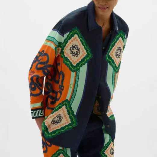 Women's Fashion Personalized Printed Casual Suit