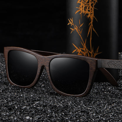 Pattern Leg Spring Hinge Polarized Sun Glasses GlamzKart